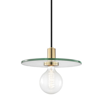 Peyton One Light Pendant in Aged Brass (428|H113701L-AGB)