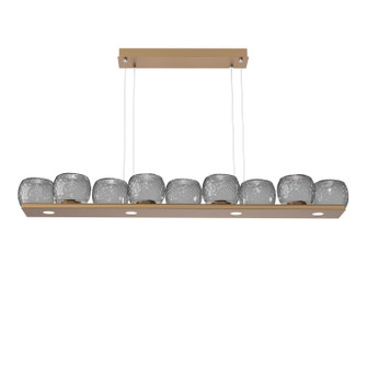 Vessel LED Linear Pendant in Novel Brass (404|PLB0091-0C-NB-S-CA1-L3)