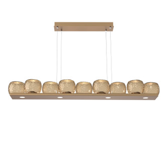 Vessel LED Linear Pendant in Novel Brass (404|PLB0091-0C-NB-B-CA1-L3)