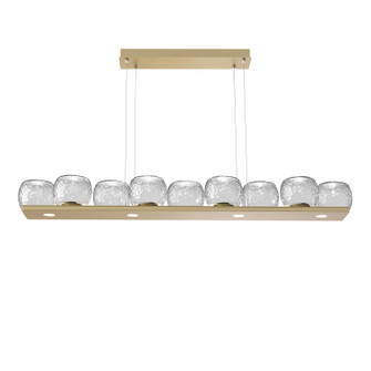 Vessel LED Linear Pendant in Gilded Brass (404|PLB0091-0C-GB-C-CA1-L3)