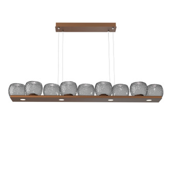 Vessel LED Linear Pendant in Burnished Bronze (404|PLB0091-0C-BB-S-CA1-L1)