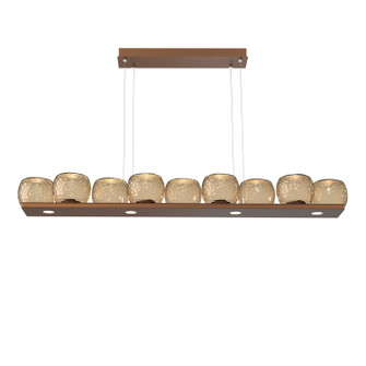 Vessel LED Linear Pendant in Burnished Bronze (404|PLB0091-0C-BB-B-CA1-L1)