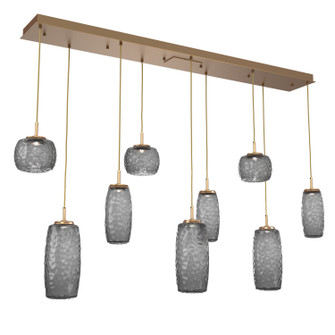 Vessel LED Linear Pendant in Novel Brass (404|PLB0091-09-NB-S-C01-L1)