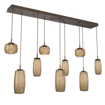 Vessel LED Linear Pendant in Flat Bronze (404|PLB0091-09-FB-B-C01-L1)