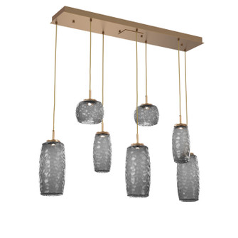 Vessel LED Linear Pendant in Novel Brass (404|PLB0091-07-NB-S-C01-L3)