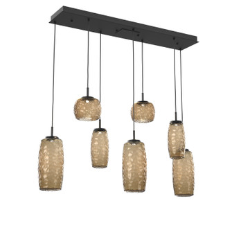 Vessel LED Linear Pendant in Matte Black (404|PLB0091-07-MB-B-C01-L1)