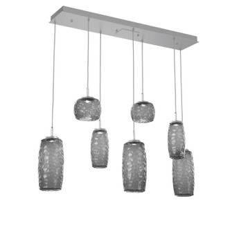 Vessel LED Linear Pendant in Classic Silver (404|PLB0091-07-CS-S-C01-L3)