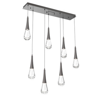 Raindrop LED Linear in Graphite (404|PLB0078-07-GP-C-C01-L1)