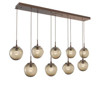 Aster LED Pendant in Burnished Bronze (404|PLB0066-09-BB-ZB-C01-L3)