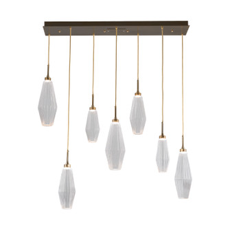 Aalto LED Pendant in Heritage Brass (404|PLB0049-07-HB-RB-C01-L3)