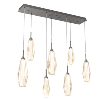 Aalto LED Pendant in Graphite (404|PLB0049-07-GP-RA-C01-L1)