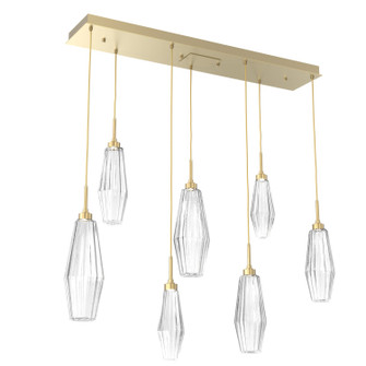 Aalto LED Pendant in Gilded Brass (404|PLB0049-07-GB-RC-C01-L1)