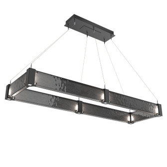 Parallel LED Chandelier in Matte Black (404|PLB0042-R2-MB-SG-CA1-L3)