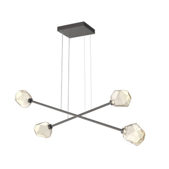 Gem LED Lantern in Graphite (404|PLB0039-M2-GP-A-CA1-L1)
