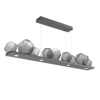 Gem LED Linear Suspension in Graphite (404|PLB0039-0C-GP-S-CA1-L1)
