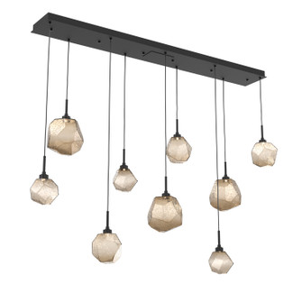 Gem LED Linear Pendant in Matte Black (404|PLB0039-09-MB-B-C01-L3)