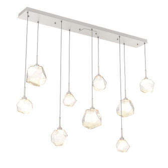 Gem LED Linear Pendant in Beige Silver (404|PLB0039-09-BS-A-C01-L1)