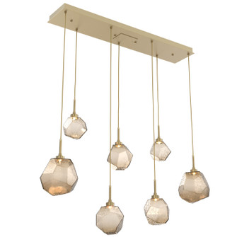 Gem LED Pendant in Gilded Brass (404|PLB0039-07-GB-B-C01-L1)