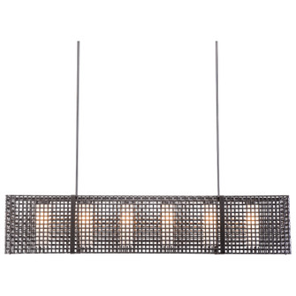 Tweed LED Linear Suspension in Beige Silver (404|PLB0037-73-BS-F-001-L3)