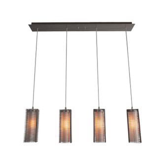 Downtown Mesh LED Linear Pendant in Beige Silver (404|PLB0020-04-BS-F-C01-L1)