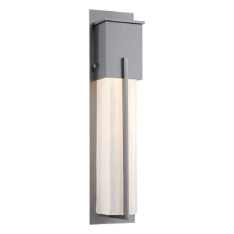 Outdoor Lighting One Light Wall Sconce in Argento Grey (404|ODB0055-23-AG-FG-G1)