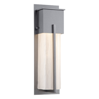 Outdoor Lighting One Light Wall Sconce in Argento Grey (404|ODB0055-16-AG-FG-G1)
