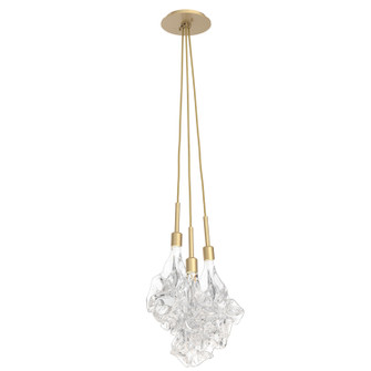 Blossom LED Cluster in Gilded Brass (404|LAB0059-0A-GB-BC-C01-L1)