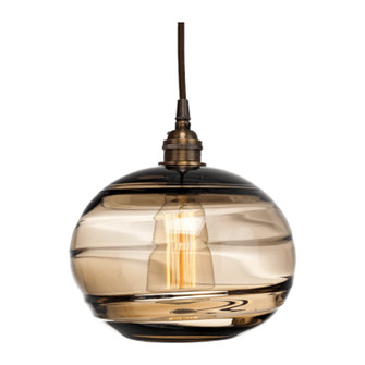 Coppa One Light Pendant in Flat Bronze (404|LAB0036-01-FB-OB-C01-E2)