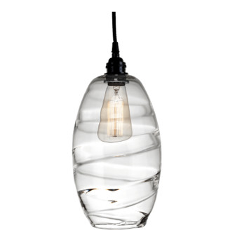 Ellisse One Light Pendant in Matte Black (404|LAB0035-01-MB-OC-C01-E2)