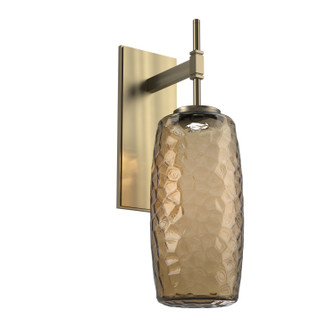Vessel LED Wall Sconce in Heritage Brass (404|IDB0091-01-HB-B-L1)