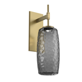 Vessel LED Wall Sconce in Gilded Brass (404|IDB0091-01-GB-S-L3)