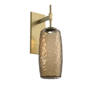 Vessel LED Wall Sconce in Gilded Brass (404|IDB0091-01-GB-B-L1)