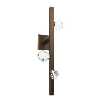 Stella LED Wall Sconce in Flat Bronze (404|IDB0070-24-FB-CZ-L3)