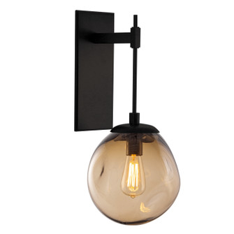 Aster One Light Wall Sconce in Matte Black (404|IDB0062-22-MB-B-E2)