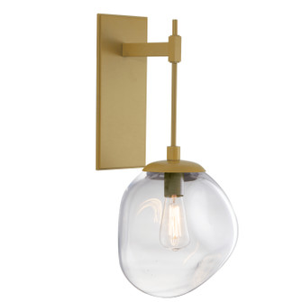 Aster One Light Wall Sconce in Gilded Brass (404|IDB0062-22-GB-C-E2)