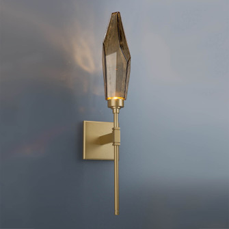 Rock Crystal LED Wall Sconce in Gilded Brass (404|IDB0050-07-GB-CB-L1)