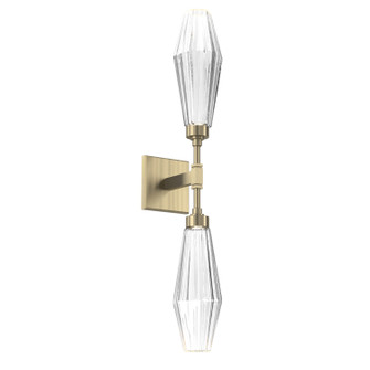 Aalto LED Wall Sconce in Heritage Brass (404|IDB0049-02-HB-RC-L3)