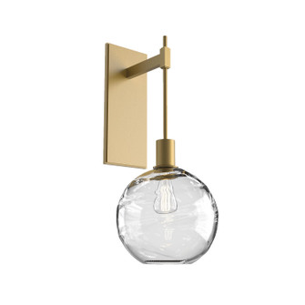 Terra One Light Wall Sconce in Gilded Brass (404|IDB0047-22-GB-OC-E2)