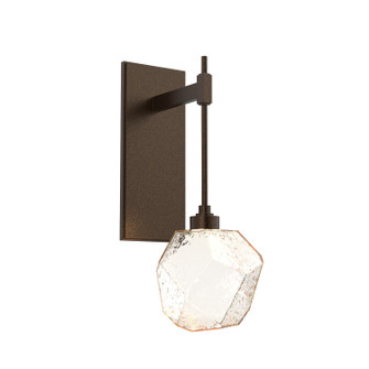 Gem LED Wall Sconce in Flat Bronze (404|IDB0039-18-FB-A-L3)