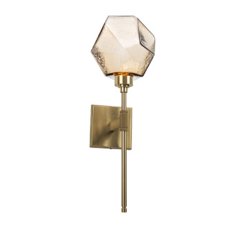 Gem LED Wall Sconce in Heritage Brass (404|IDB0039-08-HB-B-L1)