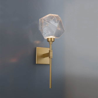 Gem LED Wall Sconce in Gilded Brass (404|IDB0039-08-GB-S-L3)