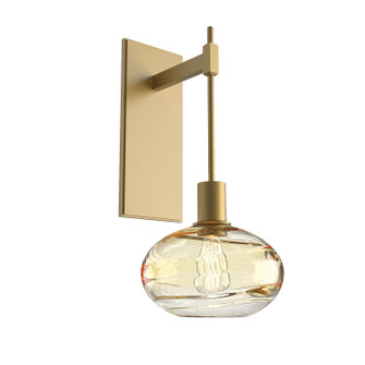 Coppa One Light Wall Sconce in Gilded Brass (404|IDB0036-18-GB-OA-E2)