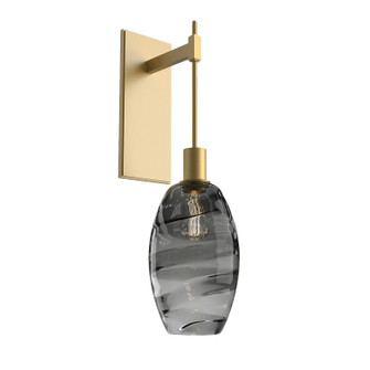 Elisse One Light Wall Sconce in Gilded Brass (404|IDB0035-24-GB-OS-E2)