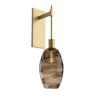 Elisse One Light Wall Sconce in Gilded Brass (404|IDB0035-24-GB-OB-E2)