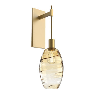 Elisse One Light Wall Sconce in Gilded Brass (404|IDB0035-24-GB-OA-E2)