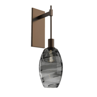 Elisse One Light Wall Sconce in Flat Bronze (404|IDB0035-24-FB-OS-E2)