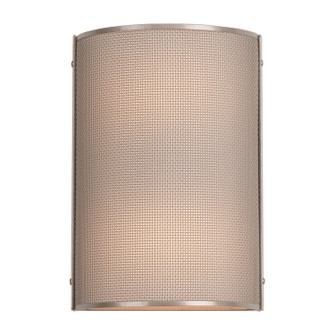 Uptown Mesh Two Light Wall Sconce in Matte Black (404|CSB0019-11-MB-F-E1)