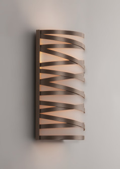 Tempest Two Light Wall Sconce in Flat Bronze (404|CSB0013-12-FB-F-E1)