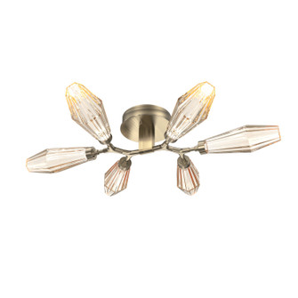 Aalto LED Flush Mount in Heritage Brass (404|CLB0049-01-HB-RA-L3)