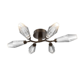 Aalto LED Flush Mount in Flat Bronze (404|CLB0049-01-FB-RC-L1)